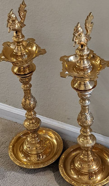 Mayur Lamp set