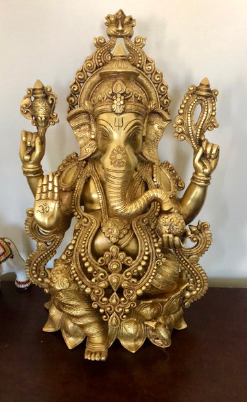 Kamalasana Ganesh - The God of Beginnings