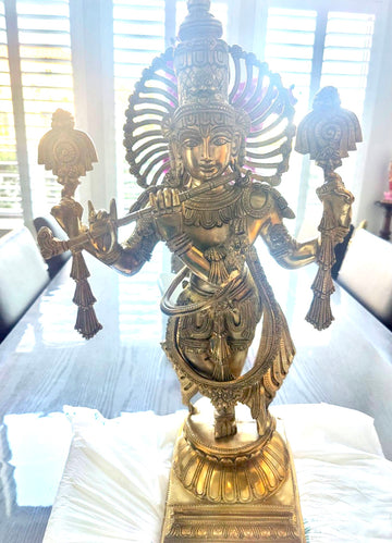 Shri Gokula Krishna 23" - Vamsidhar ( The bearer of the flute )
