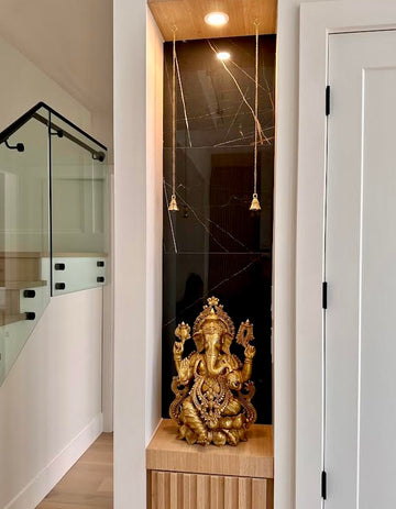 Shri Kamalasana Ganesh 21" - The God of Beginnings