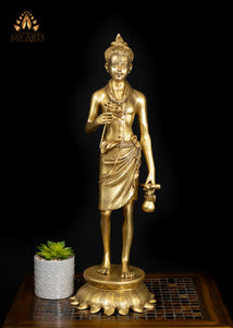 26" Brass Shri Neelkanth Varni Statue Bhagwan Swaminarayan