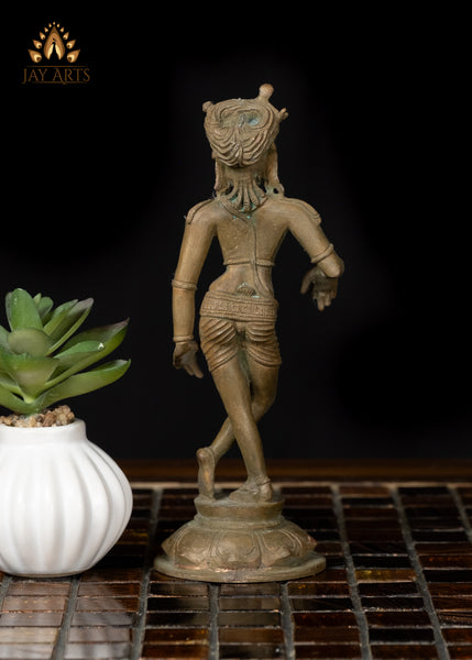 6" Bronze Rishabhadeva Sacred Shiva Idol