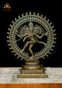 Large 4-Foot Bronze Shiva Nataraja – Symbol of Balance and Energy - Divine Hindu Art