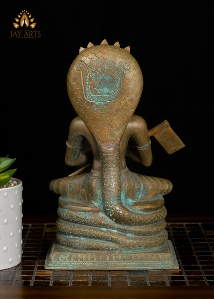 10" Bronze Statue of Manavala Maamunigal The Revered Vaishnava Acharya