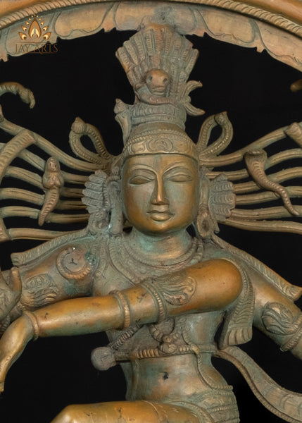 15" Bronze Nataraja Divine Shiva’s Dance - The Eternal Rhythm