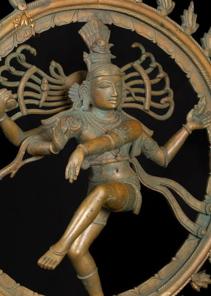 15" Bronze Nataraja Divine Shiva’s Dance - The Eternal Rhythm