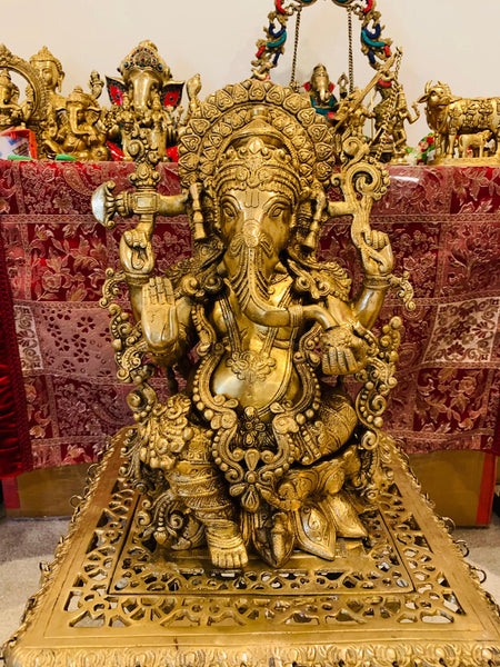 Ornamented Bhagwan Ganesh