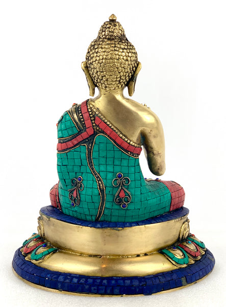 Buddha in Abhaya Mudra ( A gesture of fearlessness )