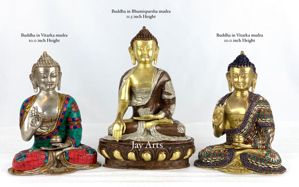 Buddha in Bhumisparsha Mudra ( Earth touching gesture )