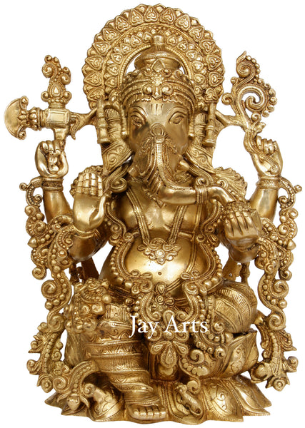 Ornamented Bhagwan Ganesh