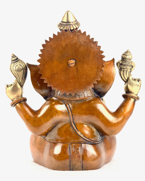 Lord Ganesha granting Abhaya