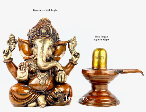 Lord Ganesha granting Abhaya