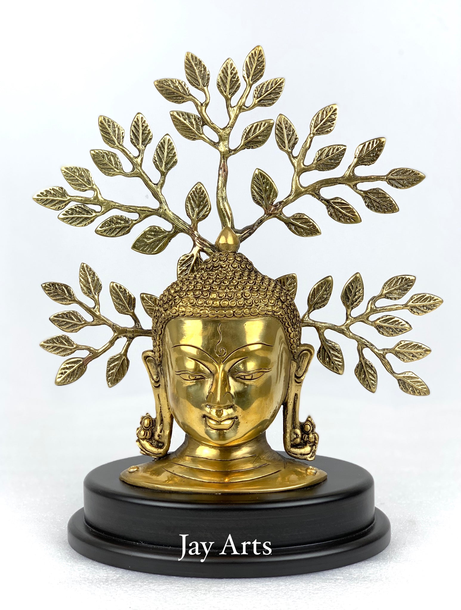Buddha face mask with a Tree back