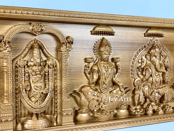 Hindu Divine Panel - Ash wood panel
