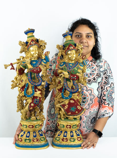 Lord Krishna and Goddess Radha - The Enchanting Couple