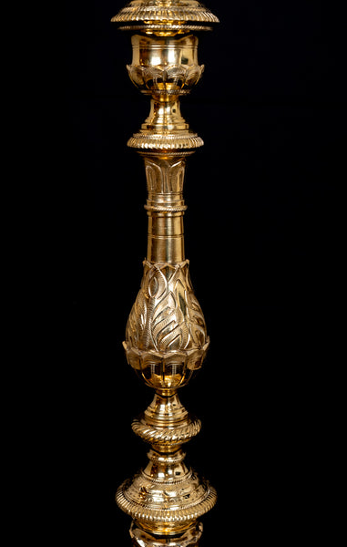 Annam Kuthuvilakku (Single Lamp 3 Feet) - South Indian Fine Quality Bird Lamp