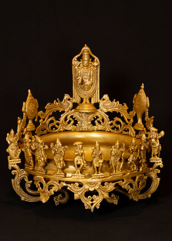 Dasavataram Urli - A Grandeur Urli of Lord Balaji and His Ten Incarnations
