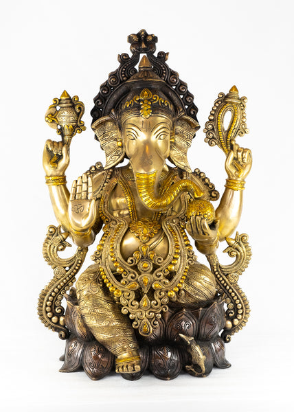 Kamalasana Ganesh - The God of Kindness