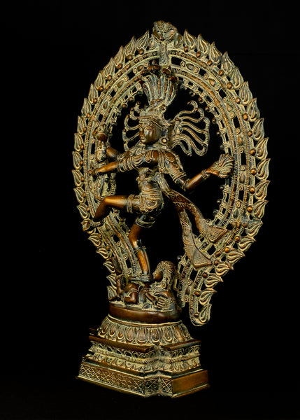 Lord Nataraja in His Cosmic Dance Form Anandatandava 22"