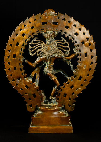 Lord Nataraja in His Cosmic Dance Form Anandatandava 22"