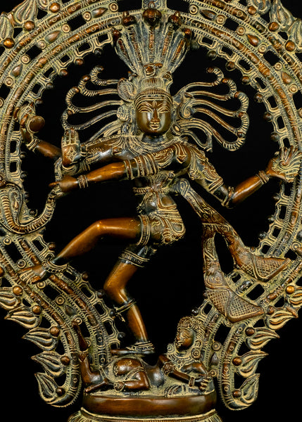 Lord Nataraja in His Cosmic Dance Form Anandatandava 22"