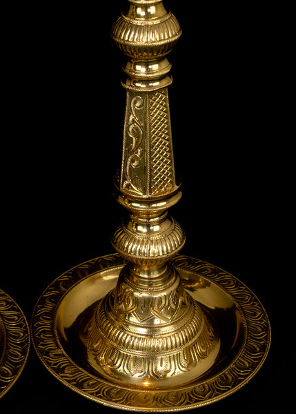 Goddess Lakshmi Lamp Set