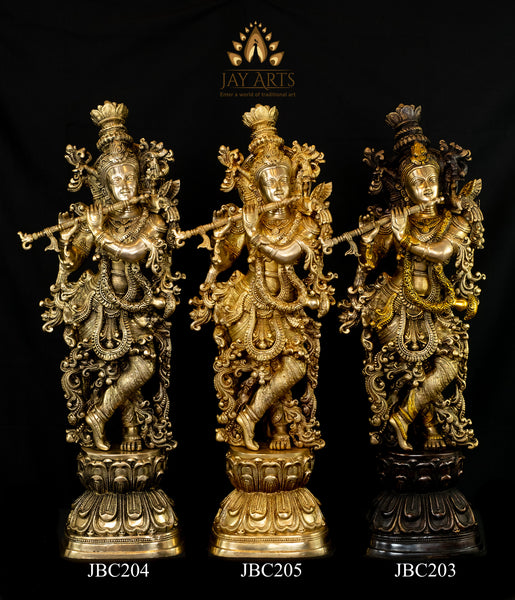 Sri Krishna - Vasudeva Putra 29" - An Avatar of Lord Vishnu (Antique finish)