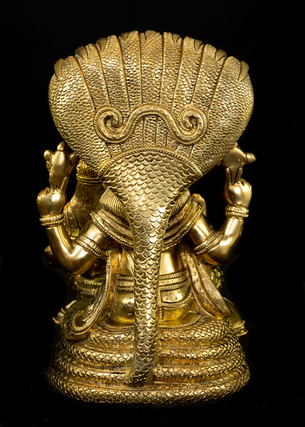 Brass Lakshmi Narasimha 11"