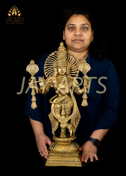Shri Gokula Krishna 23" - Vamsidhar ( The bearer of the flute )