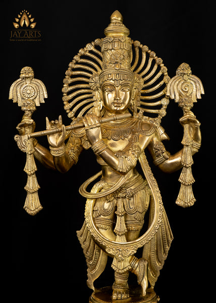 Shri Gokula Krishna 23" - Vamsidhar ( The bearer of the flute )