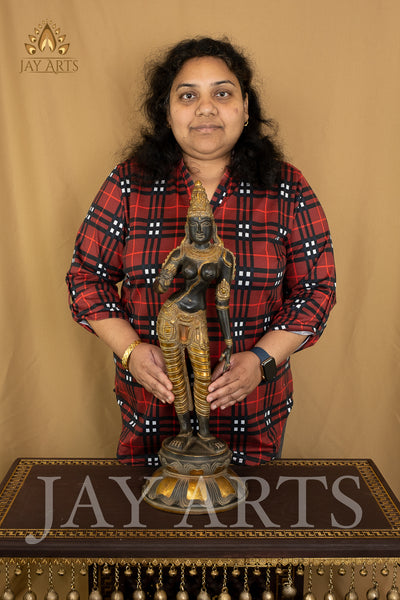Goddess Sivagami 23" Brass Statue