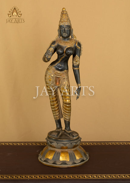 Goddess Sivagami 23" Brass Statue