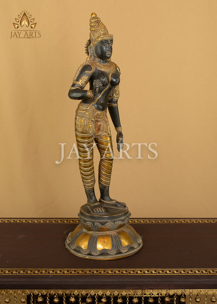 Goddess Sivagami 23" Brass Statue