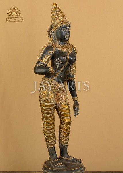 Goddess Sivagami 23" Brass Statue