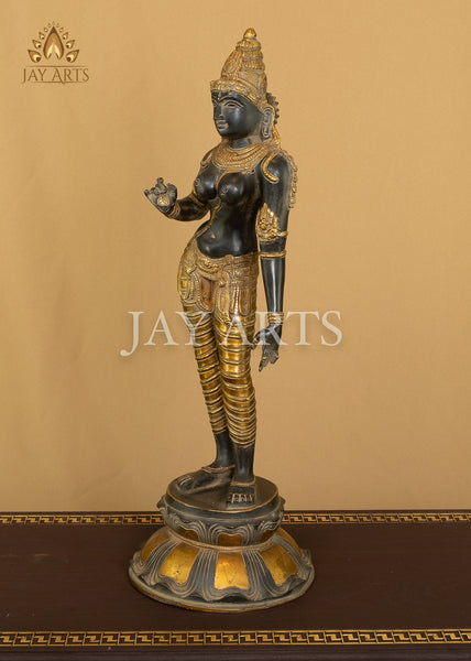 Goddess Sivagami 23" Brass Statue