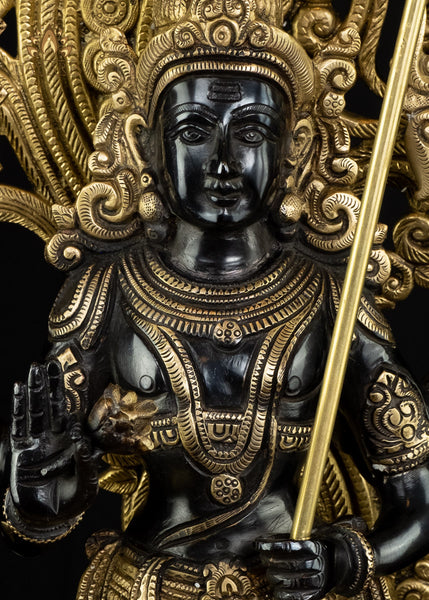 20" Lord Subramanya  (Murugan)  - The Hindu God of War