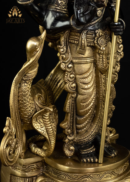 20" Lord Subramanya  (Murugan)  - The Hindu God of War