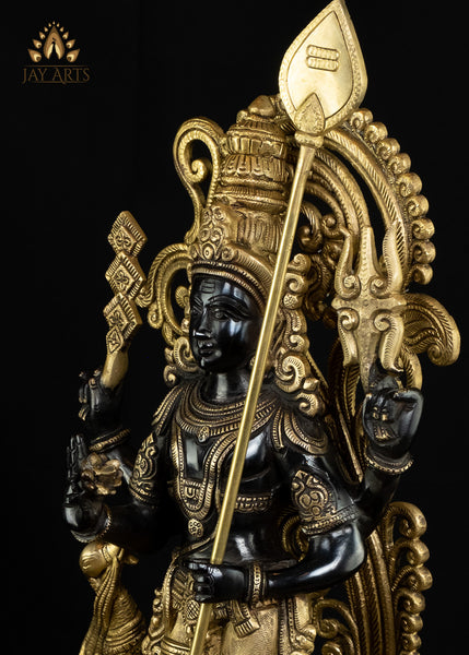 20" Lord Subramanya  (Murugan)  - The Hindu God of War
