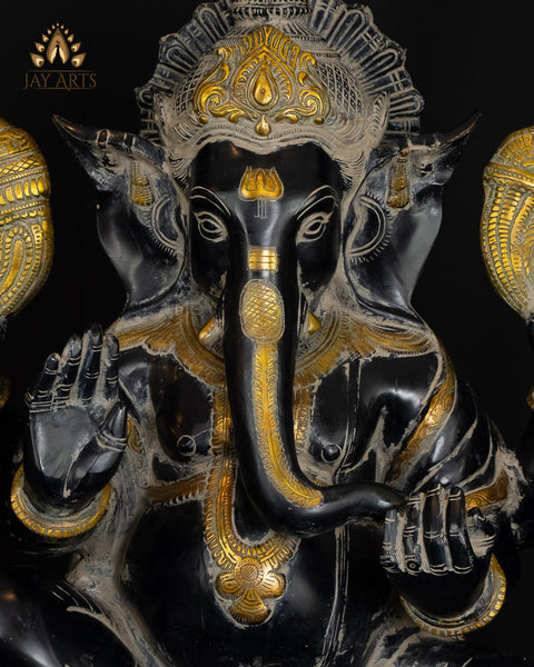 Kshipra Ganesh 20" Brass Statue