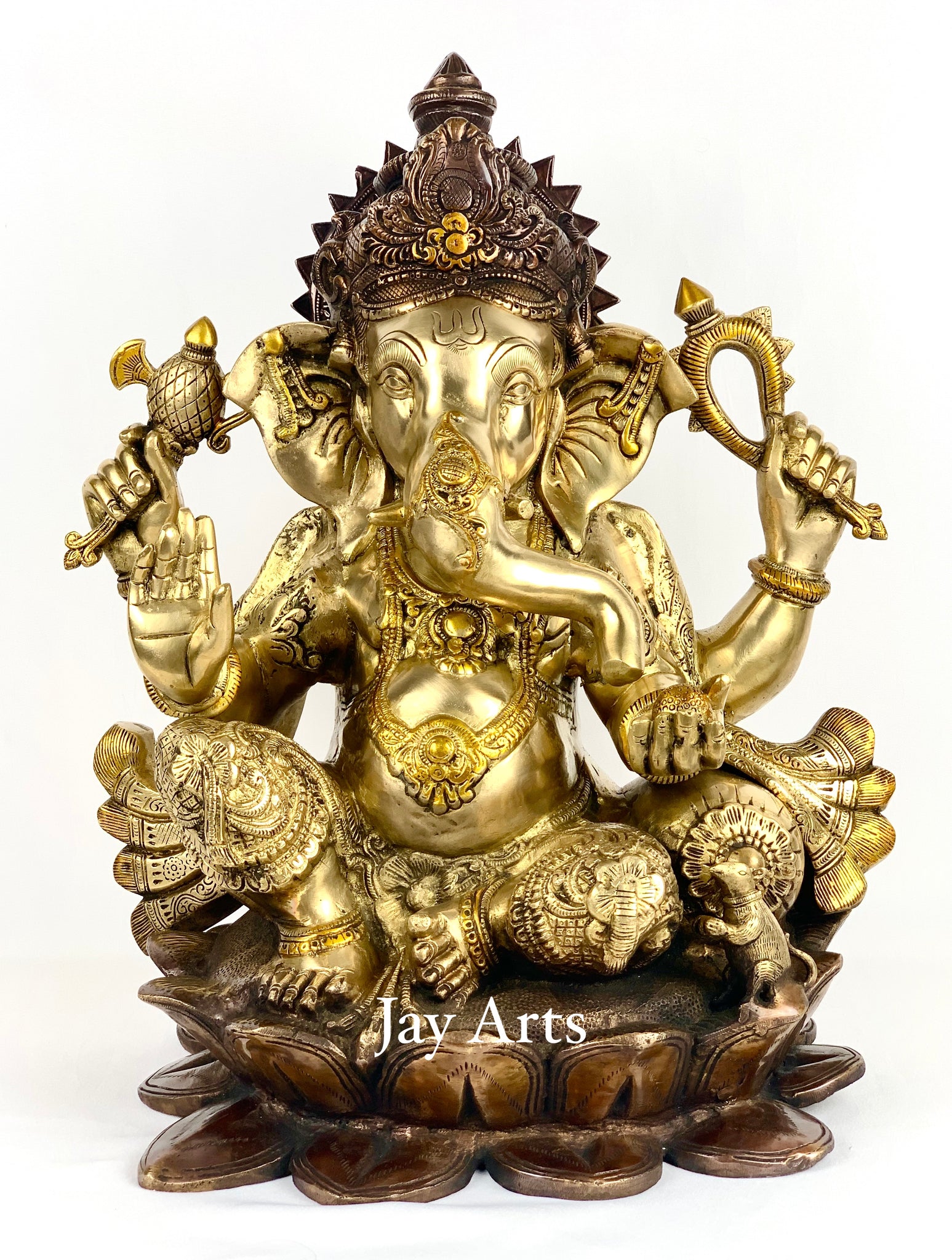 Chaturbhuja Ganesh - A kind gesture of Lord Ganesh
