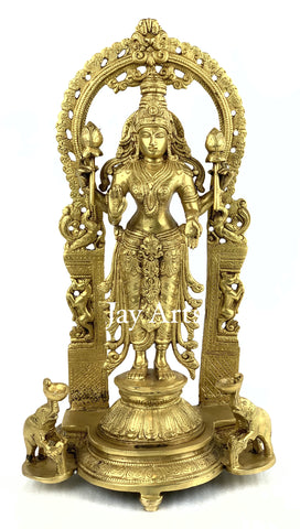 Goddess Lakshmi with Prabhavali