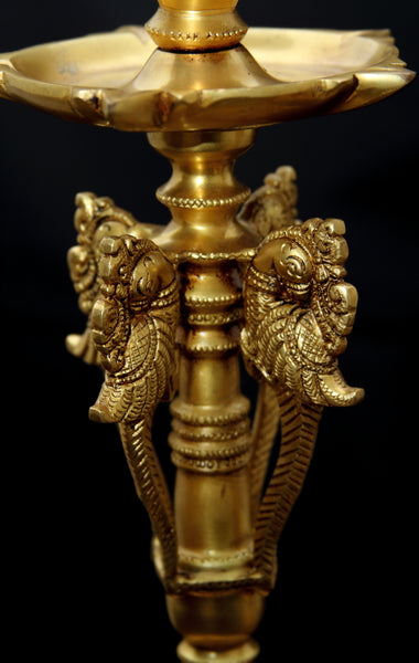 Peacock Ritual Lamp set