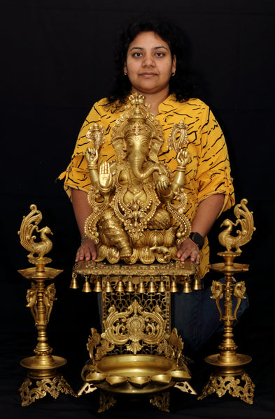 Kamalasana Ganesh - The God of Beginnings