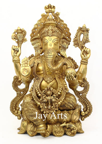 Kamalasana Ganesh - The God of Beginnings