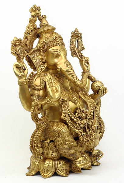Kamalasana Ganesh - The God of Beginnings
