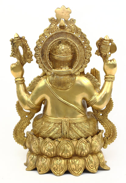 Kamalasana Ganesh - The God of Beginnings