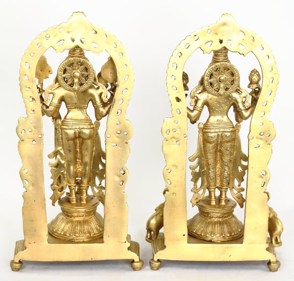 Lord Vishnu and Goddess Lakshmi set