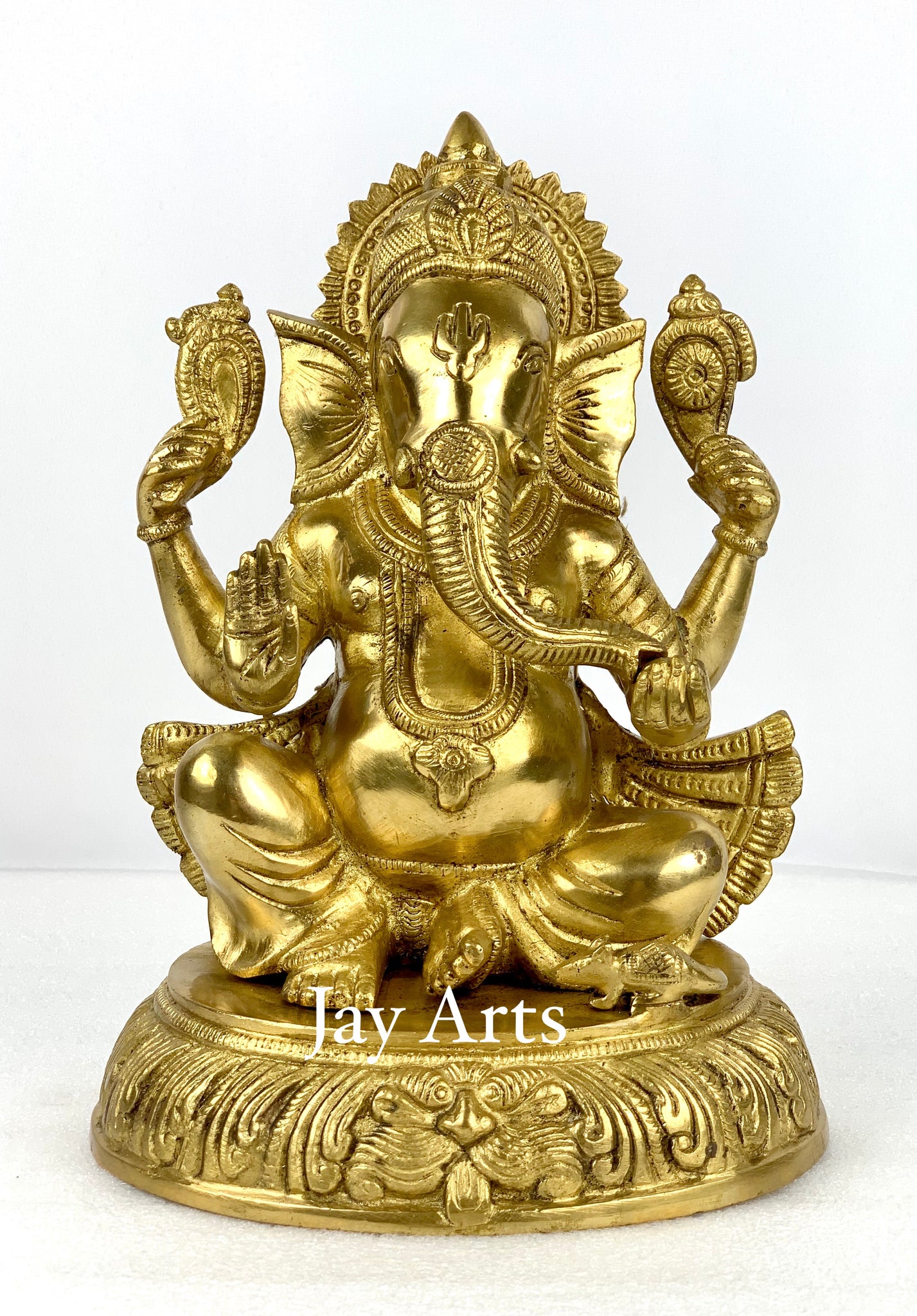 Ganapathi on Lotus pedestal