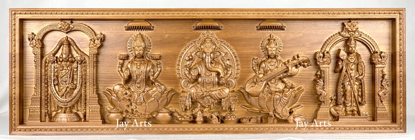 Indian Traditional Panel - Ash wood panel