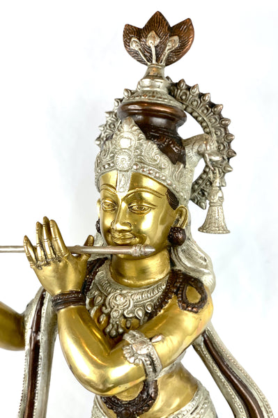 Sri Krishna playing Flute